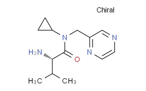 CAS No. 1354020-62-4, (S)-2-Amino-N-cyclopropyl-3-methyl-N-(pyrazin-2-ylmethyl)butanamide