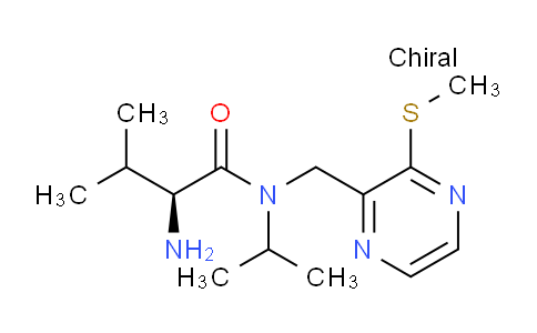MC709736 | 1353997-55-3 | (S)-2-Amino-N-isopropyl-3-methyl-N-((3-(methylthio)pyrazin-2-yl)methyl)butanamide