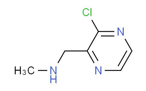 CAS No. 1353945-50-2, 1-(3-Chloropyrazin-2-yl)-N-methylmethanamine