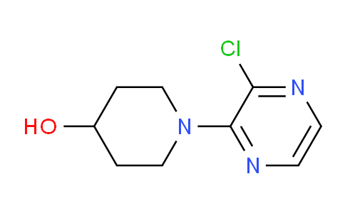 CAS No. 1248111-06-9, 1-(3-Chloropyrazin-2-yl)piperidin-4-ol