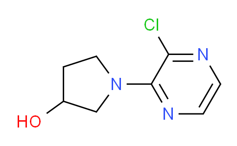 CAS No. 1343093-58-2, 1-(3-Chloropyrazin-2-yl)pyrrolidin-3-ol