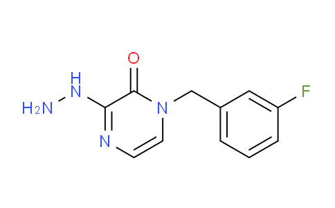 CAS No. 1708178-66-8, 1-(3-Fluorobenzyl)-3-hydrazinylpyrazin-2(1H)-one