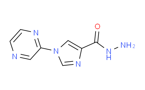 CAS No. 1355227-02-9, 1-(Pyrazin-2-yl)-1H-imidazole-4-carbohydrazide