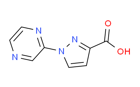 CAS No. 1014631-75-4, 1-(Pyrazin-2-yl)-1H-pyrazole-3-carboxylic acid