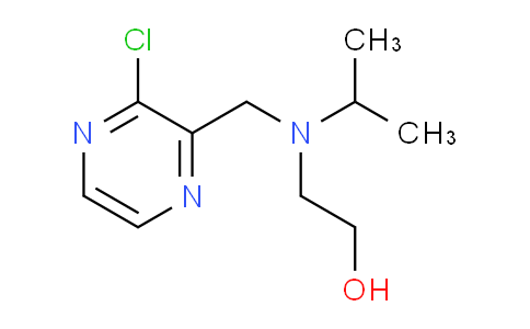 CAS No. 1353966-45-6, 2-(((3-Chloropyrazin-2-yl)methyl)(isopropyl)amino)ethanol