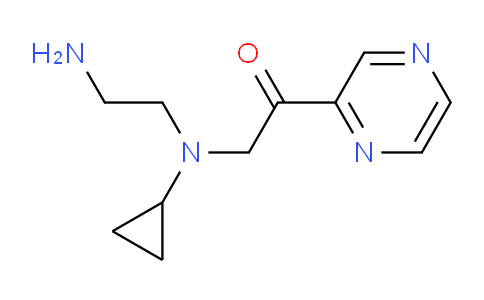 CAS No. 1353984-62-9, 2-((2-Aminoethyl)(cyclopropyl)amino)-1-(pyrazin-2-yl)ethanone