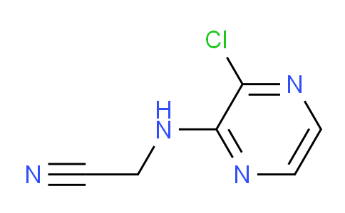 CAS No. 1708178-97-5, 2-((3-Chloropyrazin-2-yl)amino)acetonitrile