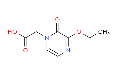 CAS No. 1708288-23-6, 2-(3-Ethoxy-2-oxopyrazin-1(2H)-yl)acetic acid