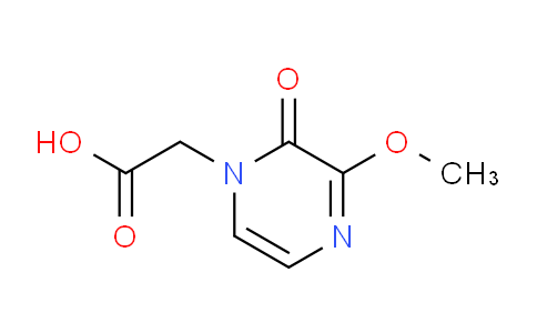 CAS No. 1708401-62-0, 2-(3-Methoxy-2-oxopyrazin-1(2H)-yl)acetic acid