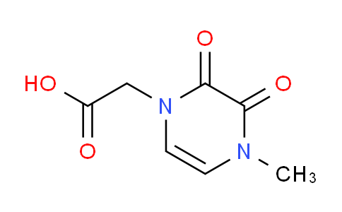 CAS No. 1275729-79-7, 2-(4-Methyl-2,3-dioxo-3,4-dihydropyrazin-1(2H)-yl)acetic acid