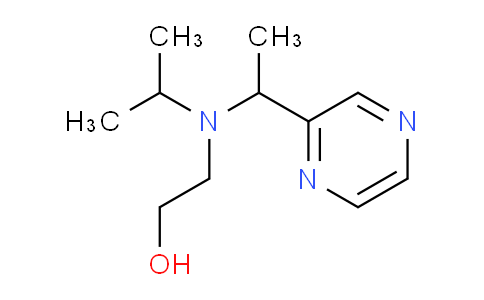 CAS No. 1353966-71-8, 2-(Isopropyl(1-(pyrazin-2-yl)ethyl)amino)ethanol