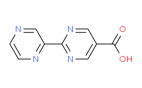 CAS No. 1340196-88-4, 2-(Pyrazin-2-yl)pyrimidine-5-carboxylic acid