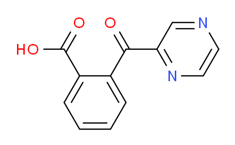 CAS No. 153078-01-4, 2-(Pyrazine-2-carbonyl)benzoic acid