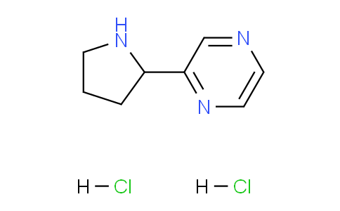 CAS No. 1361116-60-0, 2-(Pyrrolidin-2-yl)pyrazine dihydrochloride