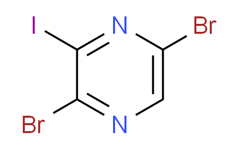 CAS No. 1447607-44-4, 2,5-Dibromo-3-iodopyrazine
