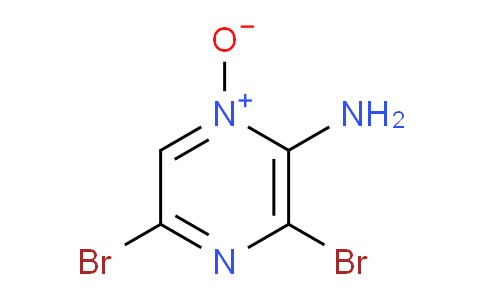 CAS No. 84539-09-3, 2-Amino-3,5-dibromopyrazin-1-ium-1-olate
