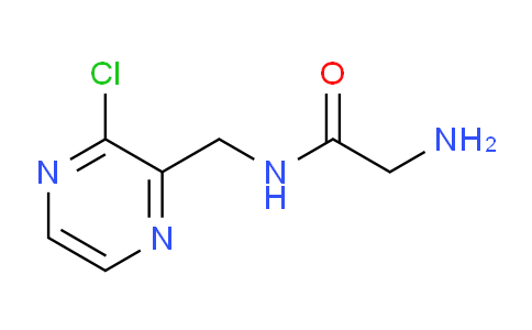 CAS No. 1353978-77-4, 2-Amino-N-((3-chloropyrazin-2-yl)methyl)acetamide