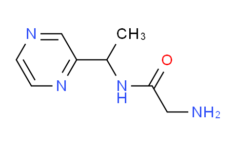 CAS No. 1353944-29-2, 2-Amino-N-(1-(pyrazin-2-yl)ethyl)acetamide