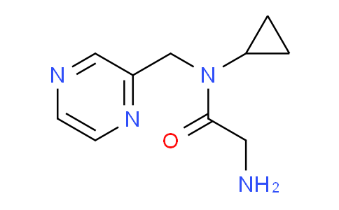 CAS No. 1353966-93-4, 2-Amino-N-cyclopropyl-N-(pyrazin-2-ylmethyl)acetamide