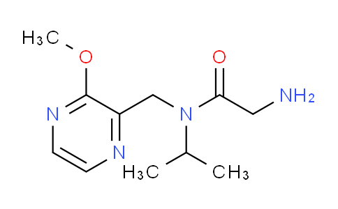CAS No. 1353979-08-4, 2-Amino-N-isopropyl-N-((3-methoxypyrazin-2-yl)methyl)acetamide