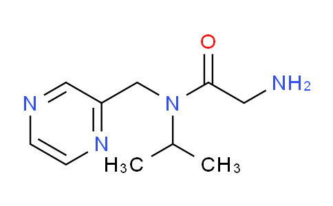 CAS No. 1353955-99-3, 2-Amino-N-isopropyl-N-(pyrazin-2-ylmethyl)acetamide