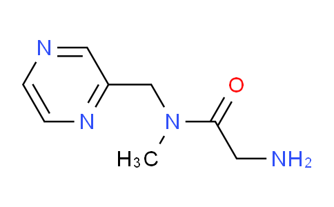CAS No. 1353962-79-4, 2-Amino-N-methyl-N-(pyrazin-2-ylmethyl)acetamide