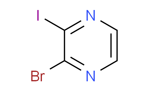 CAS No. 860308-71-0, 2-Bromo-3-iodopyrazine
