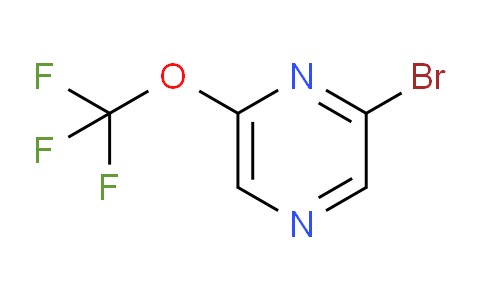 CAS No. 1261768-98-2, 2-Bromo-6-(trifluoromethoxy)pyrazine