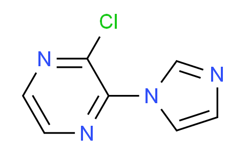 CAS No. 1209457-96-4, 2-Chloro-3-(1H-imidazol-1-yl)pyrazine