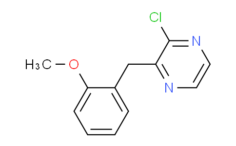 CAS No. 1119450-87-1, 2-Chloro-3-(2-methoxybenzyl)pyrazine