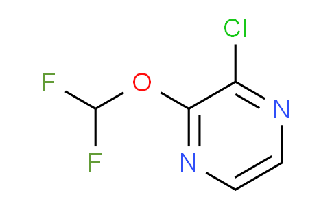 CAS No. 1261634-52-9, 2-Chloro-3-(difluoromethoxy)pyrazine