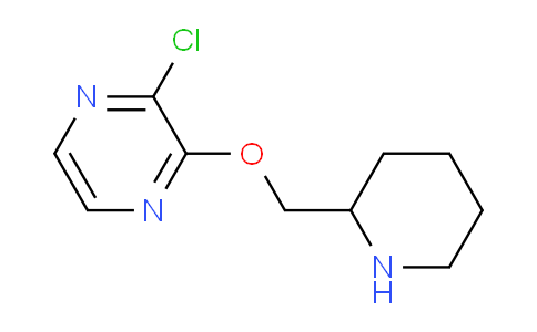 CAS No. 1707378-72-0, 2-Chloro-3-(piperidin-2-ylmethoxy)pyrazine