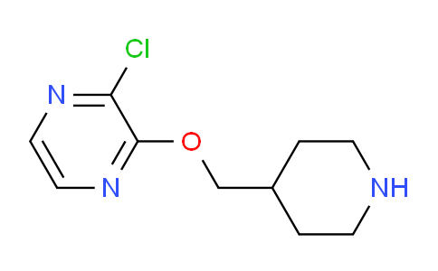 CAS No. 1708288-74-7, 2-Chloro-3-(piperidin-4-ylmethoxy)pyrazine