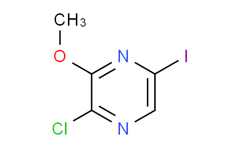 CAS No. 1823916-90-0, 2-Chloro-5-iodo-3-methoxypyrazine