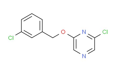 CAS No. 479685-04-6, 2-Chloro-6-((3-chlorobenzyl)oxy)pyrazine