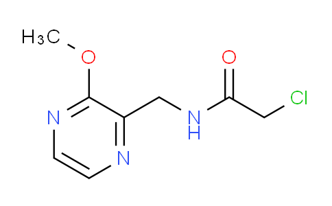 CAS No. 1353962-88-5, 2-Chloro-N-((3-methoxypyrazin-2-yl)methyl)acetamide