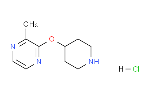 CAS No. 1420961-37-0, 2-Methyl-3-(piperidin-4-yloxy)pyrazine hydrochloride