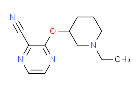MC710020 | 1713477-70-3 | 3-((1-Ethylpiperidin-3-yl)oxy)pyrazine-2-carbonitrile