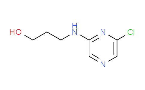 CAS No. 1138220-54-8, 3-((6-Chloropyrazin-2-yl)amino)propan-1-ol