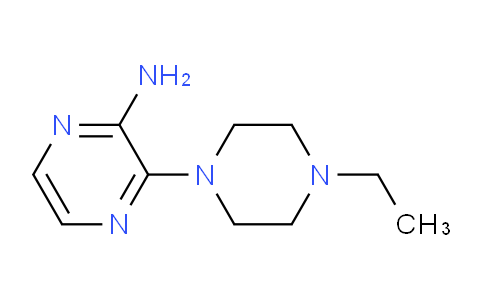 CAS No. 1690585-96-6, 3-(4-Ethylpiperazin-1-yl)pyrazin-2-amine