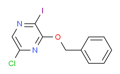 CAS No. 1410164-82-7, 3-(Benzyloxy)-5-chloro-2-iodopyrazine