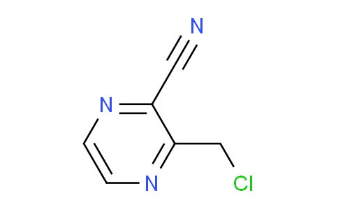 CAS No. 1197237-75-4, 3-(Chloromethyl)pyrazine-2-carbonitrile