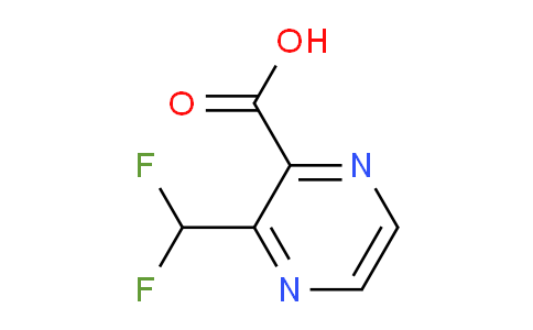CAS No. 1443287-46-4, 3-(Difluoromethyl)pyrazine-2-carboxylic acid