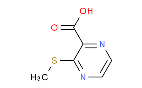 CAS No. 1341569-95-6, 3-(Methylthio)pyrazine-2-carboxylic acid
