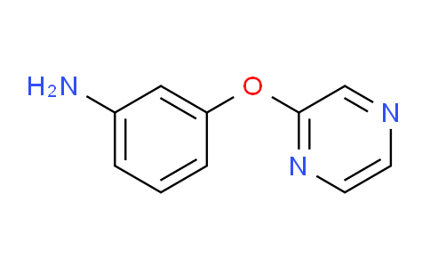 CAS No. 633300-16-0, 3-(Pyrazin-2-yloxy)aniline