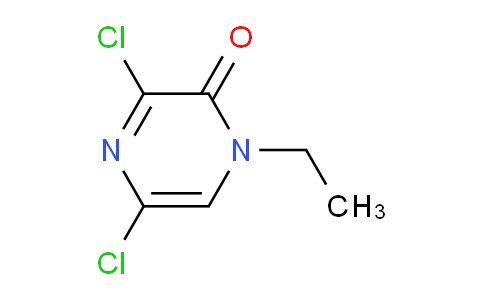 CAS No. 1187017-35-1, 3,5-Dichloro-1-ethylpyrazin-2(1H)-one