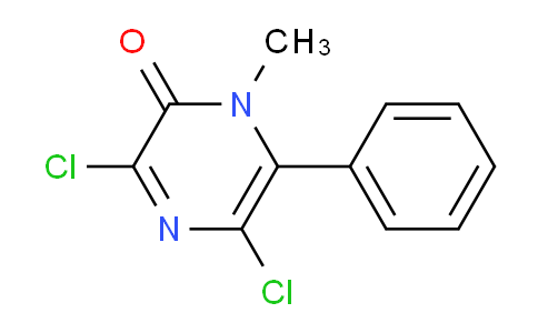 CAS No. 1269533-57-4, 3,5-Dichloro-1-methyl-6-phenylpyrazin-2(1H)-one