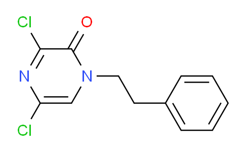 CAS No. 138610-68-1, 3,5-Dichloro-1-phenethylpyrazin-2(1H)-one