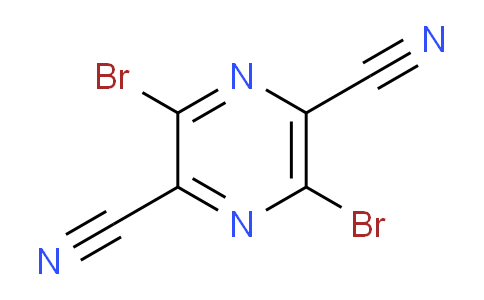 CAS No. 1391026-27-9, 3,6-Dibromopyrazine-2,5-dicarbonitrile