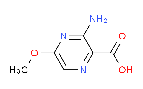 CAS No. 1262860-66-1, 3-Amino-5-methoxypyrazine-2-carboxylic acid